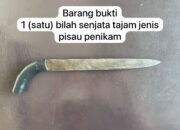Aksi Brutal HT, Tikam Korban 9 Tusukan. Kasat Reskrim: Tidak Akan Memberi Ruang Bagi Tindak Kriminalitas Yang Meresakan Warga