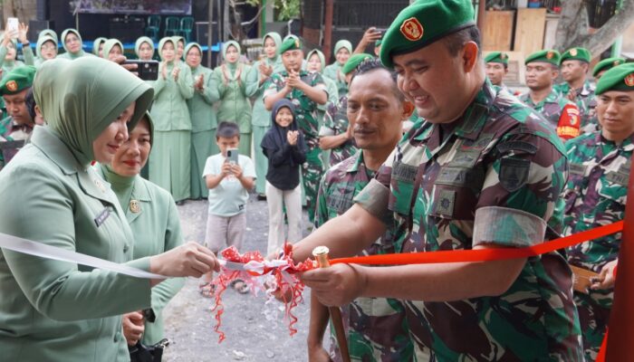 Dandim Bojonegoro Resmikan Musholla Sangkan Paran, Saat Kunjungan ke Koramil Kanor