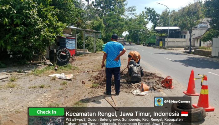 Kerusakan Infrastruktur Akibat Pencurian Kabel Telkom di Tuban