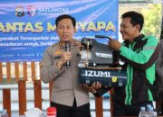 Kapolres Bojonegoro Peduli Ojol, Beri Bantuan dan Ajak Jaga Kamtibmas