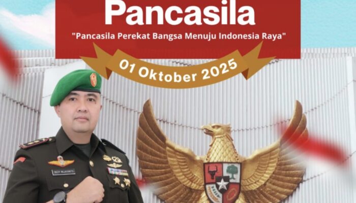 Letkol Inf Dedy Dwi Wijayanto, Mengucapkan Selamat Hari Kesaktian Pancasila