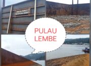 Terungkap Pemotongan Kapal Tongkang 2018 PPM No. 4836/L, Di Pulau Lembe Kota Bitung, diduga Ilegal.