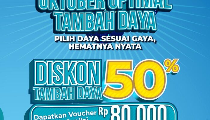 Menjelang Hari Pahlawan, Promo Spesial Hari Listrik Nasional ke-80, Tambah Daya Listrik Diskon 50%