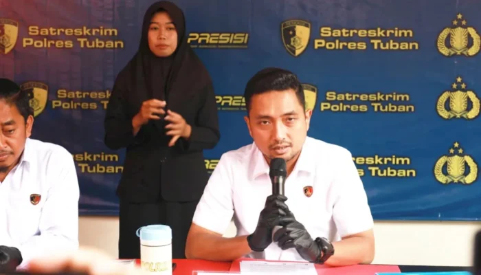 Polres Tuban Bongkar Komplotan Pencuri Kabel Telekomunikasi, 7 Pelaku Ditangkap