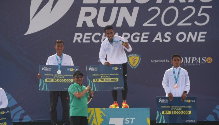 Momen Hari Sumpah Pemuda PLN Electric Run 2025 Sukses Digelar, Jadi Event Lari Nol Emisi Pertama di Indonesia