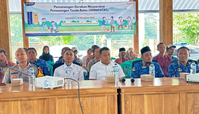 Kantor Pertanahan Bojonegoro Luncurkan GEMAPATAS, Wujudkan Kepastian Hukum Tanah