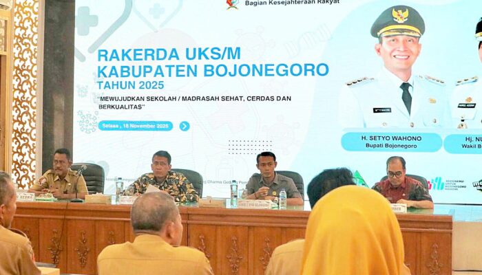 Rakerda UKS/M Bojonegoro, Pemkab dan DPRD Tekanan Pentingnya Lingkungan Sekolah Sehat