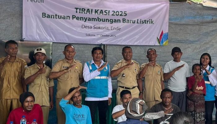 PLN untuk Rakyat, PLN Hadirkan Keadilan Energi Lewat Program Tirai Kasi di Kecamatan Ndona Timur, NTT, Terus Terangi Wilayah Terpencil