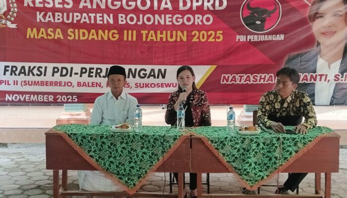 Reses DPRD Bojonegoro Fraksi PDIP: Natasha Devianti, Tekankan Pendidikan Gratis