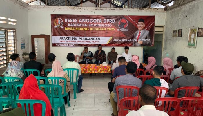 Reses III Anggota DPRD Bojonegoro, Erix Maulana: Komitmen Perjuangkan Bantuan Hukum Keluarga Miskin