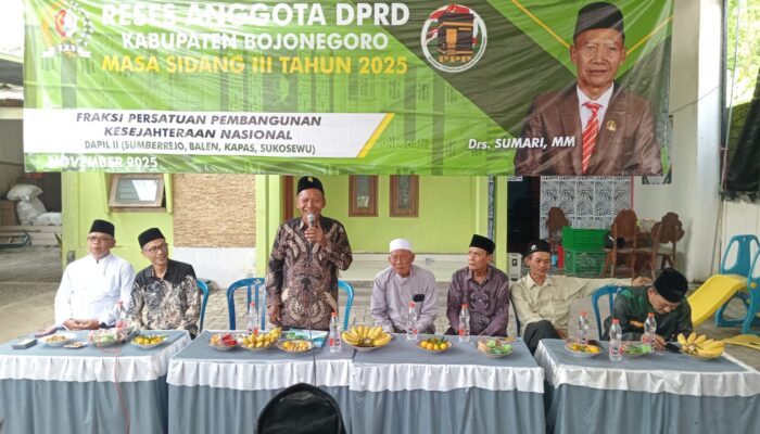 Drs. H. Sumari Gelar Reses III, Masyarakat Sampaikan Aspirasi Pendidikan 