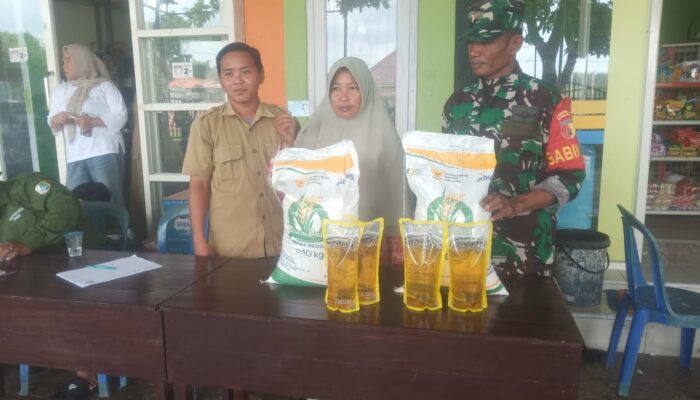 Bantuan Pangan Desa Junok Sampang Tepat Waktu, Petani Bersyukur
