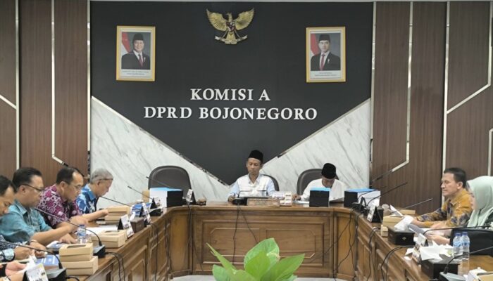 Raperda APBD 2026 Dibahas, Komisi A DPRD Bojonegoro Gelar Raker bersama Satpol PP