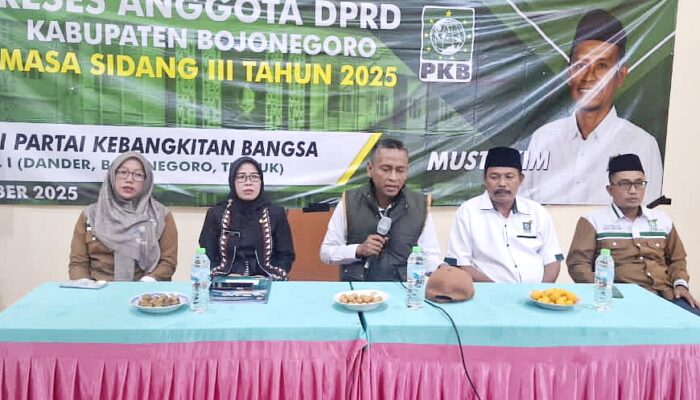Reses Masa Sidang III DPRD Bojonegoro, Mustakim Fokus Perjuangkan Lembaga Pendidikan Keagamaan