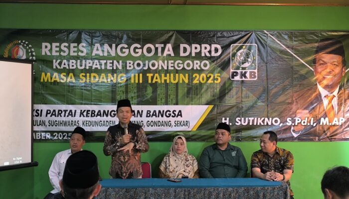 Reses III DPRD Bojonegoro, H. Sutikno: Optimalkan Pertanian Milenial Di era Modernisasi