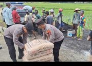 Gotong Royong Warga Jeruk Porot Sampang: Bangun Jalan Poros Kabupaten, Penghubung Antar Tiga Kecamatan