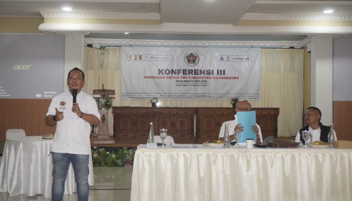 Di Era Banjir Informasi, PWI Bojonegoro Siap Jadi Mercusuar Literasi Publik
