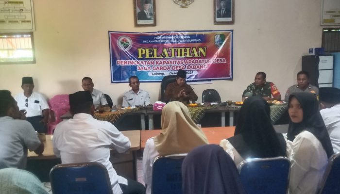 Pelatihan ‘Jaga Garda Desa’ di Desa Labang Sampang, Wujud Sinergi dan Komitmen Peningkatan Pelayanan