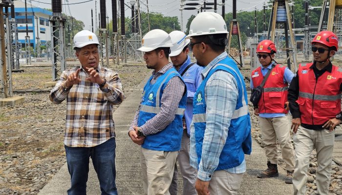Perkuat Keandalan Sistem Kelistrikan Penyangga Ekonomi Jawa Timur, GM PLN UIP JBTB Tinjau Proyek Gardu Induk 150 kV Krian