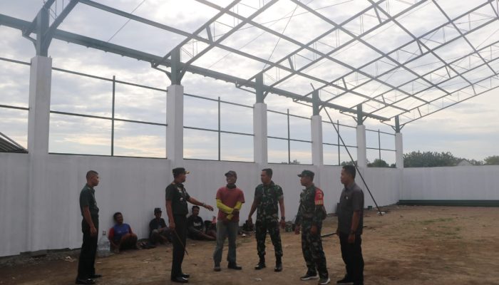 Dandim Tulungagung Pastikan Pembangunan Koperasi Desa Merah Putih Pulosari Rampung Januari Ini