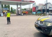 Pastikan Jalur Provinsi Lancar, Polsek Balen Sisir SPBU Antisipasi Lonjakan Kendaraan Jelang Masuk Sekolah