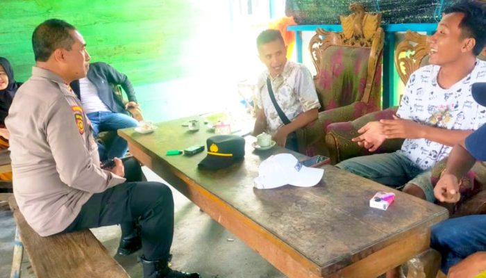 Kapolsek Kepohbaru Turun Langsung, Perkuat Keamanan Desa Lewat Patroli Dialogis