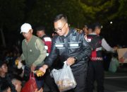 Cegah Gesekan, Polres Kediri Fasilitasi Nobar di SLG bagi Bobotoh yang Terlanjur Datang