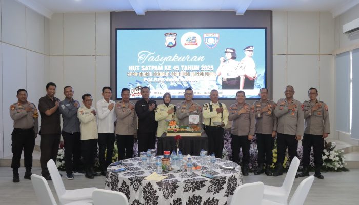 HUT Satpam ke-45: Polres Lamongan Tekankan Profesionalisme Satpam sebagai Mitra Strategis Polri