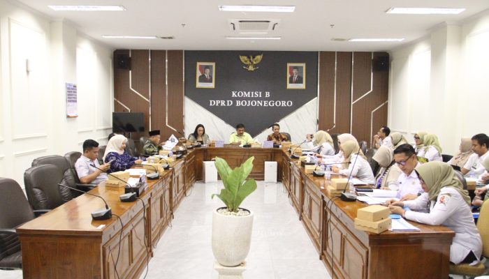 Komisi B DPRD Bojonegoro Evaluasi Kinerja 2025, Pertajam Sasaran APBD 2026