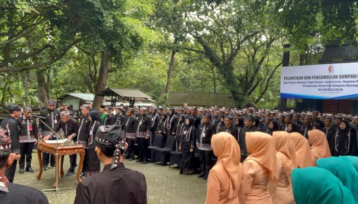 Setyo Wahono Rotasi 201 Pejabat di Geopark Kayangan Api, Tekankan Pelayanan Publik dan Evaluasi