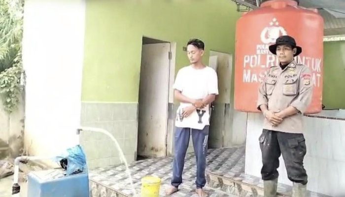 Polda Aceh Wujudkan Akses Air Bersih di Aceh Tamiang