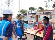 Sinergi Kelistrikan dan Kearifan Lokal: Di Sela Tinjauan Proyek GITET 500 kV Kalipuro, GM PLN UIP JBTB Nikmati Cita Rasa Kopi Papring Binaan PLN Peduli