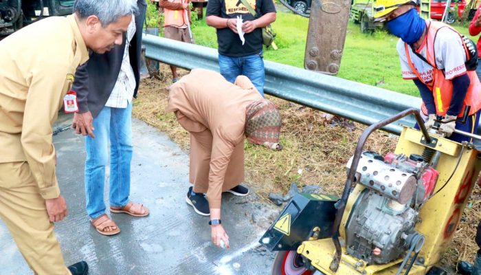 Lindungi Infrastruktur, Pemkab Bojonegoro Pasang Portal di Jembatan TBB