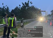 Polisi Lakukan Patroli, Cegah Terjadinya Pungli di Jembatan TBB Bojonegoro