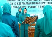 Lantik Pengurus PKK 15 Kecamatan, Cantika Wahono Tekankan Fokus Penurunan Stunting