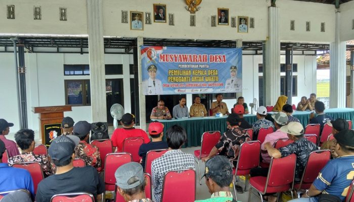 Persiapan Pilkades PAW, Desa Wotan Bentuk Panitia Pemilihan untuk Sisa Masa Jabatan 2 Tahun