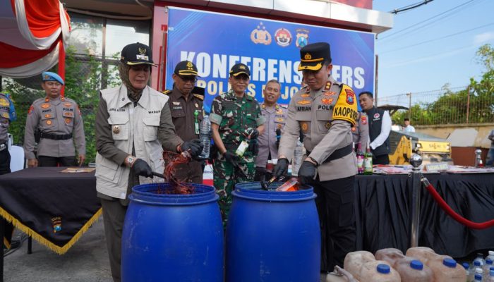 Polres Bojonegoro Ungkap Puluhan Kasus Penyakit Masyarakat dalam Operasi Pekat Semeru 2026