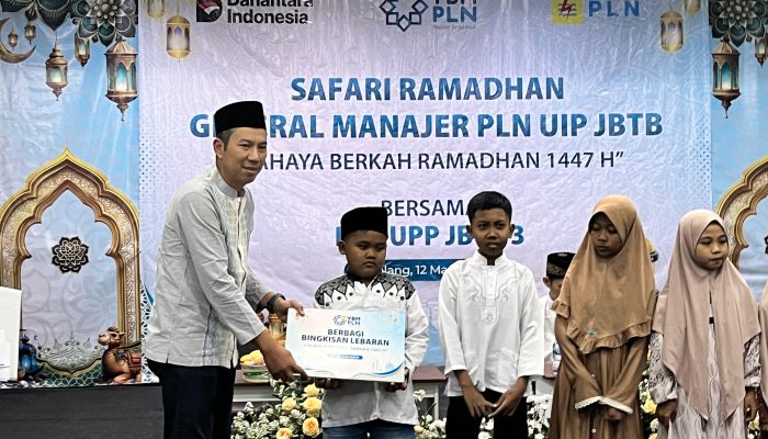 Safari Ramadhan PLN UIP JBTB di Malang, Santuni 20 Anak Yatim dan Perkuat Semangat Proyek Kelistrikan