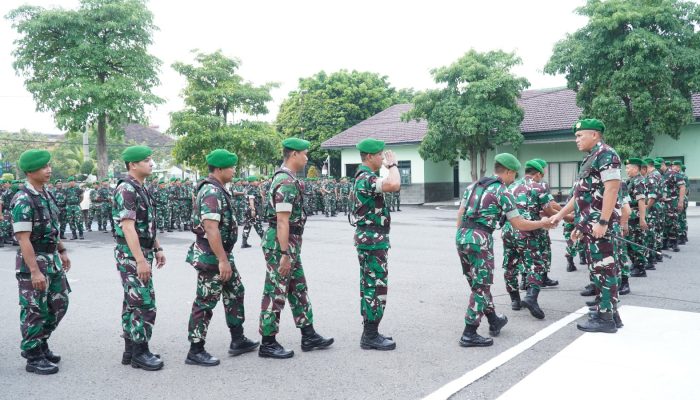 Pasca-Cuti Lebaran, Danrem 081/DSJ Minta Prajurit Fokus Sukseskan Program Strategis Pemerintah
