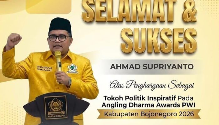 Kisah Inspiratif Ahmad Supriyanto Anggota DPRD Bojonegoro: Dari Anak Penjual Sayur Hingga Raih Angling Dharma Awards 2026