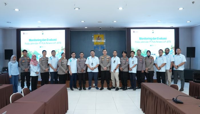 Pastikan Keamanan Obvitnas saat Idul Fitri, PLN UIP JBTB dan Polda Jatim Gelar Monev Pengamanan Infrastruktur Kelistrikan