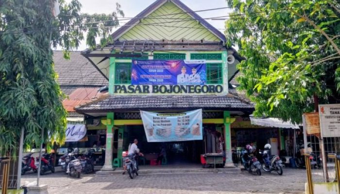 Pasar Kota Bojonegoro Bakal Jadi Pasar Tradisional Pertama di Indonesia yang Terkoneksi Ikon Kota