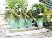 Sambut HUT ke-80, Persit KCK Kodim Bojonegoro Gelar Ziarah dan Tabur Bunga di TMP