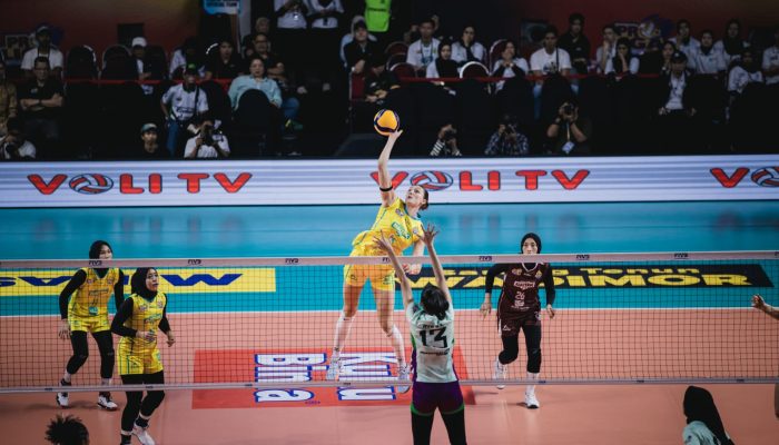 Laga Sengit Final Four Proliga Surabaya, Electric PLN Mobile Tumbangkan Pertamina Enduro 3-2