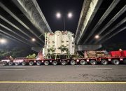 Sokong Kelistrikan Jantung Jawa Timur, 6 Unit IBT GISTET 500 kV Waru Tiba di Pelabuhan Mirah, Tanjung Perak