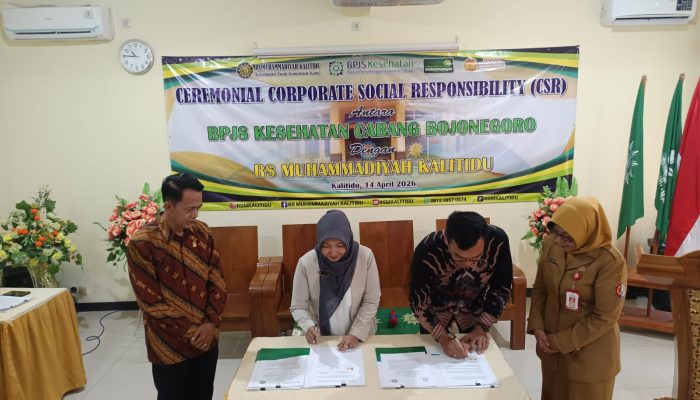 Sinergi Kemanusiaan: BPJS Kesehatan dan RSU Muhammadiyah Kalitidu Salurkan CSR bagi Warga