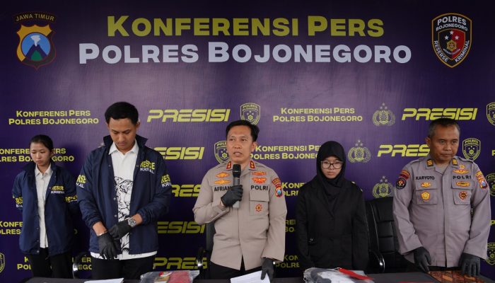 Modus Hunting Saat Lengah, Polres Bojonegoro Ringkus Dua Pelaku Curanmor di Lokasi Berbeda