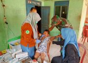 Semarak TMMD ke-128, Koramil Grabagan dan Puskesmas Gelar Pengobatan Gratis Melalui Program ‘PANGLING’