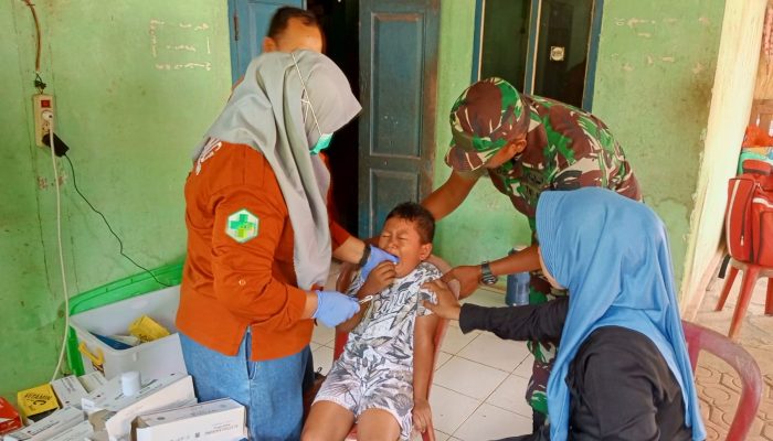 Semarak TMMD ke-128, Koramil Grabagan dan Puskesmas Gelar Pengobatan Gratis Melalui Program ‘PANGLING’
