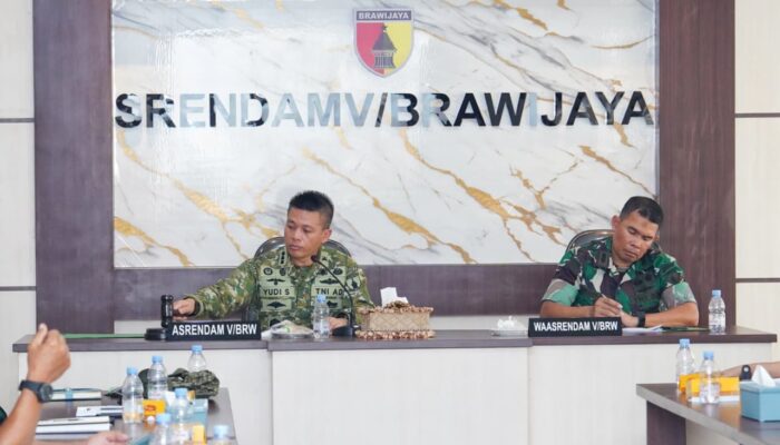 ​Pacu Kinerja Satuan, Kodam V/Brawijaya Gelar Panproggar Triwulan I TA 2026